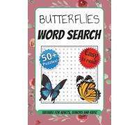 Chasing Butterflies: A Nature-Loving Word Search Journey | 110 Pages | 6×9 Format