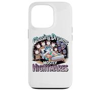 Chasing Dreams Principalmente incubi Divertente Sonno Umorismo Custodia per iPhone 13 Pro