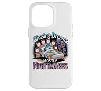 Chasing Dreams Principalmente incubi Divertente Sonno Umorismo Custodia per iPhone 14 Pro Max