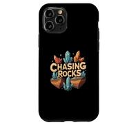 Chasing Rocks Crystal Collector Geology Mineral Hunter Custodia per iPhone 11 Pro