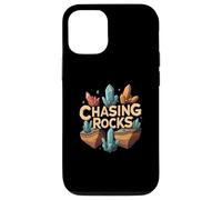 Chasing Rocks Crystal Collector Geology Mineral Hunter Custodia per iPhone 12/12 Pro