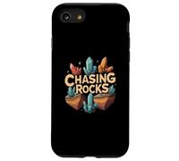 Chasing Rocks Crystal Collector Geology Mineral Hunter Custodia per iPhone SE (2020) / 7 / 8