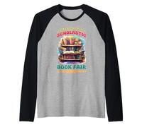Chasing That Scholastic Book Fair High Studente Lettore Maglia con Maniche Raglan