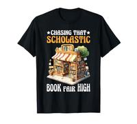 Chasing That Scholastic Book Fair High Studente lettore -- Maglietta