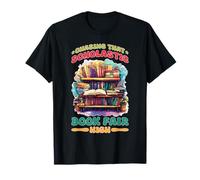 Chasing That Scholastic Book Fair High Studente lettore Maglietta