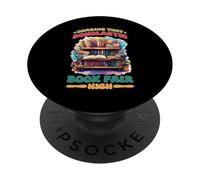Chasing That Scholastic Book Fair High Studente lettore PopSockets PopGrip Adesivo