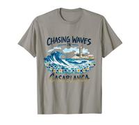Chasing Waves a Casablanca Marocco Maglietta