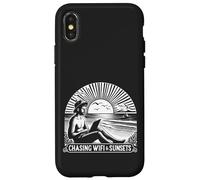 Chasing Wifi e tramonti Remote Worker Digital Nomad Custodia per iPhone X/XS