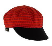 Chaskee - Reversible Cap Fancy Squares - Cappellino One Size rosso