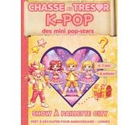 Chasse au Tresor K pop des mini pop-stars: Chasse au Tresor Enfant Anniversaire 5 - 6 - 7 ans / Prêt à découper