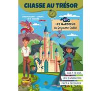 Chasse au Trésor Magie & Dragons (7 à 10 ans) | Livre-jeu à Découper pour un Anniversaire à Thème ou une Activité en Famille: Cahier de Jeu Médiéval Fantastique Clé en Main !