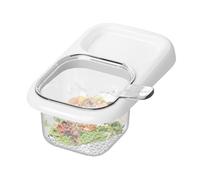 CHASSIE DI RINSE POOL DRAINE, FINE -MESH DRIPING SIET CIBO - setaccio di drenaggio del per prevenire la stitichezza da rifiuti per, appartamento, ristorante, residenza studentesca, frutta,