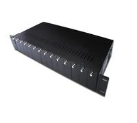 Digitus DN-82000 telaio dell'apparecchiatura di rete 2U Nero, 19" Rack - Chassis - 2HE, Universal