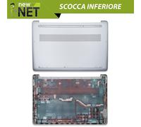 Chassis Back Cover compatibile HP 15s-eq1027nl 15s-eq1028nl 15s-eq1031nl Silver