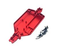 Chassis di aggiornamento in Metallo per 1/16 RC Crawler Car Buggy Modello C8805 Compatibile con Serie Full Series Sostituzione di Nonoyu Parti di Sostituzione(Red)