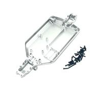 Chassis di aggiornamento in Metallo per 1/16 RC Crawler Car Buggy Modello C8805 Compatibile con Serie Full Series Sostituzione di Nonoyu Parti di Sostituzione(Silver)