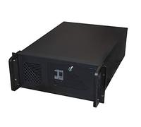 CHASSIS PER SERVER INSTALLAZIONE 19" 4 UNITA' CON 3 ALLOGGIAMENTI 5,25" + 6 DA 3,5" NERO