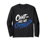 Chat Are We Cooked Crollo dei Meme di Internet |- Maglia a Manica