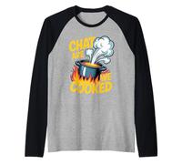 Chat Are We Cooked Crollo dei Meme di Internet - Maglia con Maniche Raglan