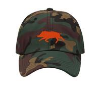 Chatcripant Cappello Caccia Uomo Cinghiale Ricamato - Cappello Mimetico Cacciatore - Cappello da Caccia Regolabile - Idea Regalo Cacciatore