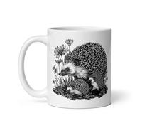 Chatcripant Tazza Natura Cervo Cinghiale Volpe Scrofa Cinghialetto Foresta Passeggiata Caccia Cacciatore Animali Campagna Tè Caffè Originale Tazza Regalo Collega Uomo Donna Naturalista Nonno Nonna