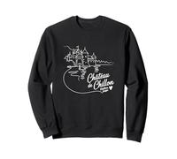 Château de Chillon, Svizzera Signature Heart Art Souvenir Felpa