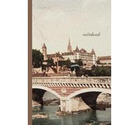 Château de Pau Minimalist Notebook | Vintage Travel Journal | Simple Aesthetic Lined Notebook for Writing, Notes & Ideas: Soft vintage European design ... notebook for school, travel, and journaling