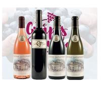 CHATEAU LA CANORGUE BOX 6BT COIN PERDU ROUGE BLANC ROSE' FRANCIA