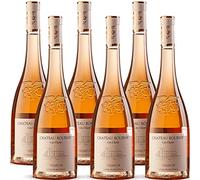 Chateau Roubine | Premium Cru Classé Rouge Rosè | Vino Rosato Francese | I Grandi Vini della Provenza | Cote de Provence | Francia | 6 Bottiglie 75 cl | Idea Regalo