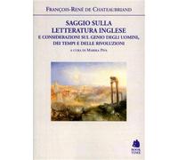 Chateaubriand,Franço - Saggio sulla letteratura inglese e considerazioni sul gen