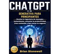 ChatGPT e IA generativa para principiantes