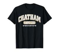 Chatham Cape cod Coordinate Varsity MA Vintage Maglietta
