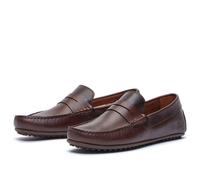 Chatham Uomo Timor-Dark Marrone Guida Mocassini