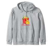 Chatham Whimsy Beach Secchio Pala Bambini Giocattoli Vacanza Costiera Felpa con Cappuccio