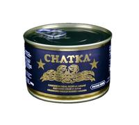 Chatka - Conserva in formato tradizionale con zampe di granchio reale rosso, lavorate e conservate con cura, pronte all’uso per ricette a base di pesce. (150 gram)