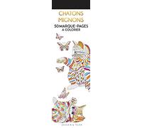 Chatons mignons: 50 marque-pages à colorier