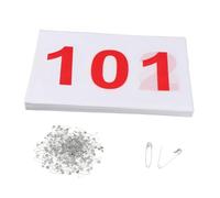 Chatonshen 100 Pettorali da Corsa per Atleti con Identificativi Univoci per Le Diverse Competizioni, da 101 a 200