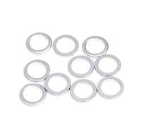 Chatonshen 10x Vite per Corona della Bicicletta, Rondella, Guarnizione, Distanziale, Componente, Spessore 1 Mm