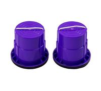 Chatonshen 2 Pezzi di Trampoli per Camminare, Trampoli per L'equilibrio, Giocattoli Stepper, Trampoli a Secchiello Antiscivolo, Giocattolo Stepper per Bambin, Viola