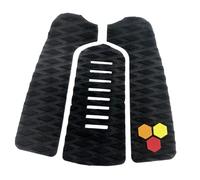Chatonshen 3 Pezzi di Tappetini Antiscivolo per Tavola da Surf, Tappetino Antiscivolo Professionale per Il Ponte, Accessori Fai da Te per Tavole da Surf E, Nero
