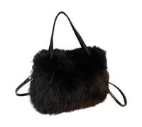 Chatonshen Borsa Tote, Borsa Casual per Una Serata Fuori O per Fare Shopping, Nero