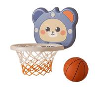 Chatonshen Canestro da Basket da Interno, Giocattolo da Basket per Bambini con per Un Utilizzo Stabile, Promuove Le capacità Motorie per Casa E, Blu