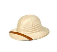 Chatonshen Cappello da Avventura Cappello Esploratore Elmetto Coloniale Cappello Costume Accessorio in Acrilico Leggero con Ampia per Protezione Solare Adatto a