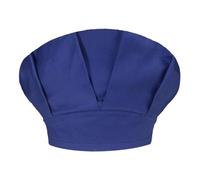 Chatonshen Cappello da Cuoco, Berretto da Medico, Facile da Pulire, Robusto, Multifunzionale, Versatile, in Cotone, Accessorio da Cucina per Fornaio, Blu