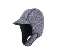 Chatonshen Cappuccio da Neoprene da 2 Mm, Elastico, Impermeabile, con Cinturino Regolabile Sottogola, Termico, Ideale per Kayak, Vela E Nuoto, Grigio