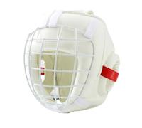 Chatonshen Casco da Combattimento Protezione Testa Allenamento Arti Marziali Visiera Integrata Morbida Imbottitura Adatto Ad Adulti Bambini Allenamento Difesa Personale, L