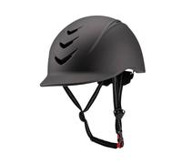 Chatonshen Casco da Equitazione con Imbottitura Interna Removibile E Lavabile, Resistente agli Urti E Ventilato per Il Durante La Cavalcata, per, Titanio