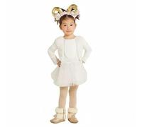 Chatonshen Costume Pecora Bambini Abito Costume Pecorella Travestimento Animale Outfit Materiale Poliestere a Effetto Pile Traspirante E Accogliente Adatto a, Xl, Pecora Femmina