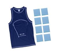 Chatonshen Golf Swing Train Vest per Allenamento Postura Movimento Dispositivo Pratico per Correzione Swing Materiale Poliestere Silicone Adatto per Pratica Golf, L