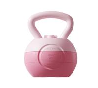 Chatonshen Kettlebell Riempito d'Acqua per Allenamenti a Casa, Attrezzo per L'allenamento dei Glutei per Il Fitness, Rosa